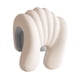 thumbnail image 1 of Almohada cervical para silla de oficina para hombres y mujeres, compacta, de espuma viscoelástica suave, soporte para el cuello. Blanco, 1 of 9