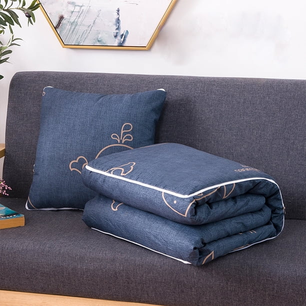 Blanket Cuddle Pillow 2 In 1 Cuddle Pillow Cuddle Pillow Quilt Round Cushion Cover Blanket Travel Blanket For All Seasons
