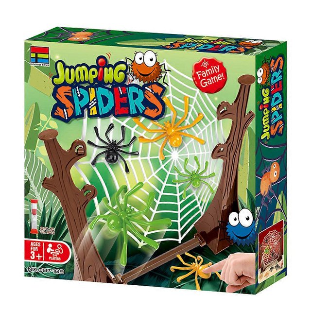 Juego de mesa de araña saltarina con batalla doble divertida para fiestas familiares y infantiles