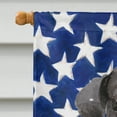 thumbnail image 3 of Black Labrador Patriotic House Flag, 3 of 4