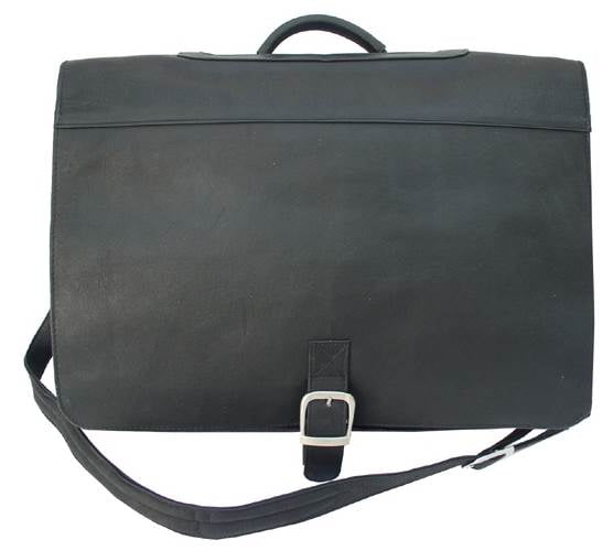 piel leather briefcase