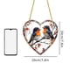 thumbnail image 3 of Pendientes de pájaros pequeños, ramas de dos piezas, decoración de jardín, pendants de pájaros, 2D acrílicos, estilo de fiesta, para dormitorio, pájaros en ramas, decoración de acrílico,, 3 of 8