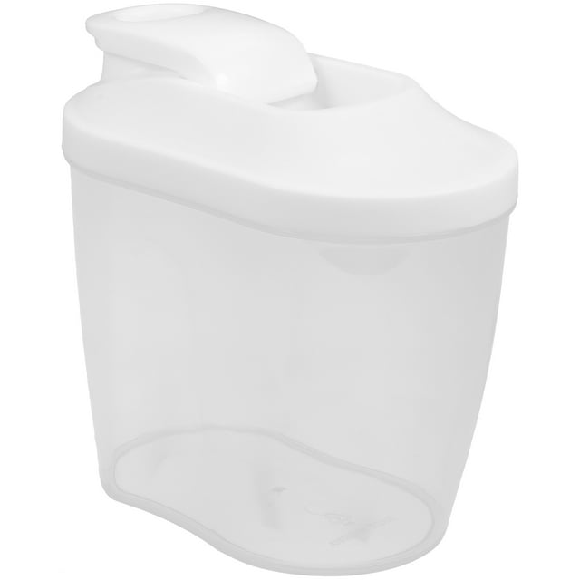 Greenadscape Bocal de Rangement Alimentaire Transparent avec Joint Hermétique et Poignée Ergonomique pour Usage Domestique