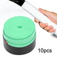 thumbnail image 6 of yotijar 10 Pieces Tennis Racket Grip Tape Replacement Racquet Handle Wrap Sweat Band Green, 6 of 8