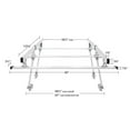 thumbnail image 2 of Elevate Outdoor Universal Over-Cab Truck Rack, Aluminum Cargo Carrier, 800 Lb Capacity, 2 of 2