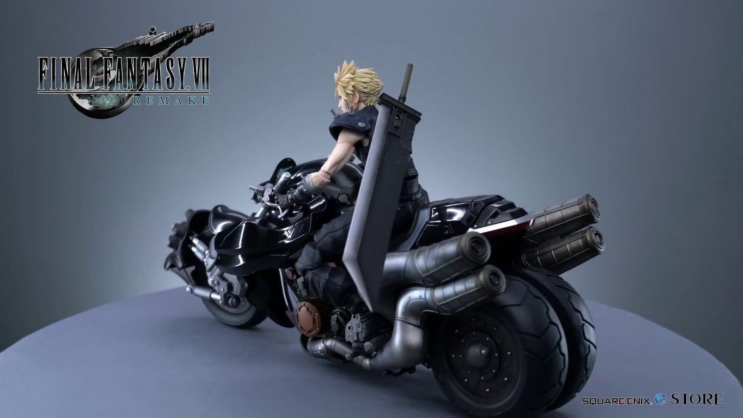 Final Fantasy VII Remake - Play Arts Cloud Strife & Hardy Daytona