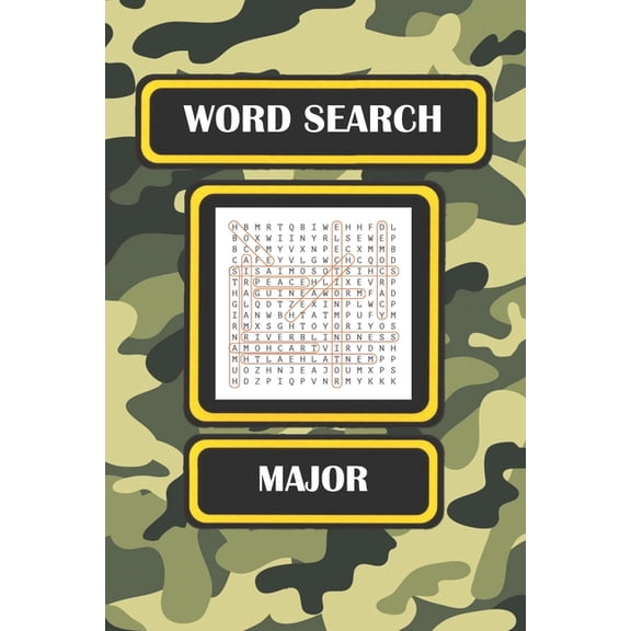 Word Search: Word Search: Major (Paperback)