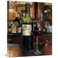 thumbnail image 1 of Global Gallery's 'A Reflection of Wine III' By Marilyn Hageman Stretched Canvas Wall Art, 1 of 1
