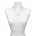 thumbnail image 3 of Delight Jewelry Goldtone Small Crescent Moon Best Mom Ever Charm Necklace, 3 of 4