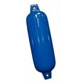 thumbnail image 2 of Taylor Made Boat Fender 543116 BoatGuard; Ribbed; Round; 6 Inch Diameter x 22 Inch Length; Blue; Vinyl; With Needle Type Valve For Inflation; Single, 2 of 2