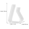 thumbnail image 3 of Moins de 5 Clips de Fixation Antidérapants Boucle Fixe pour Nappe d'Angle de Table en Plastique Petit Clip, 3 of 6