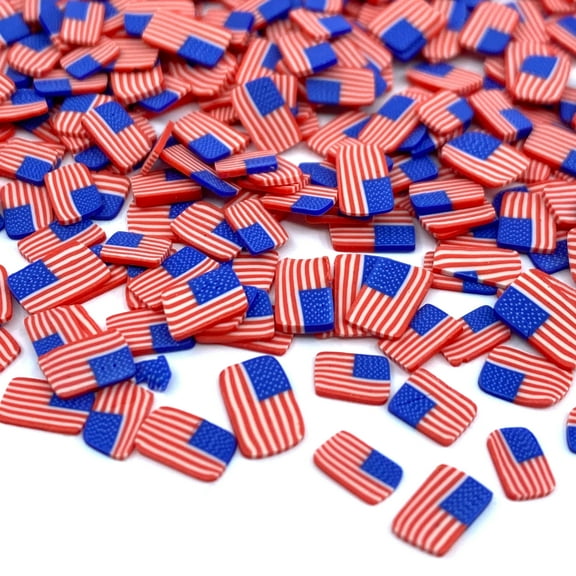 Flag Shape Glitter Confetti (1oz = 28g)