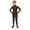 Coffee, variant on Kids Spandex Costume Full Body Open Face Solid Color Bodysuit Costume Boys Girls Stretchy Halloween Cosplay Body Suit Zentai Suit Outfits