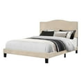 thumbnail image 2 of Hillsdale Kiley Upholstered King Panel Bed in Linen, 2 of 2