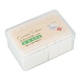 thumbnail image 1 of 150 discos de algodón cosméticos, toallitas de maquillaje facial, removedor de esmalte de uñas en gel y caja, 1 of 11