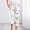 Multicolor, variant on Women's Floral Printed Linen Capris with Pockets Drawstring Loose Fit Cropped Pants Gradient Summer Casual