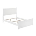 thumbnail image 3 of AFI Metro Full Solid Wood Bed with Footboard with USB Charger in White, 3 of 7