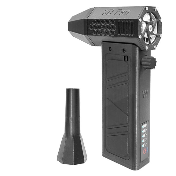 Handheld Turbo Fan With High Speed Airflow 140 000 Rpm 62M/S Wind Force