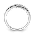 thumbnail image 2 of Sterling Silver 1/8ct TDW Diamond Promise Ring, 2 of 5