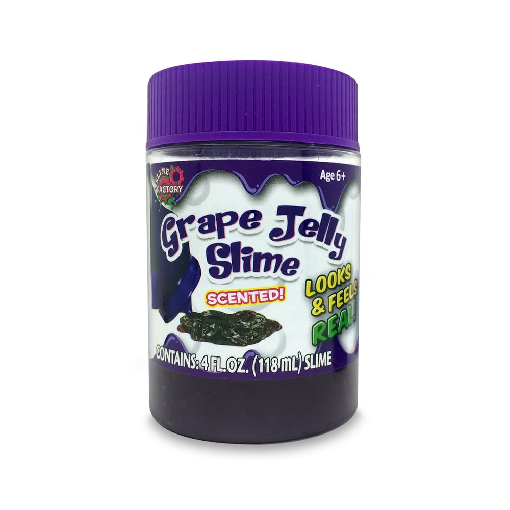 3 Pack Food Slime Ketchup, Peanut Butter, and Grape Jelly Edition