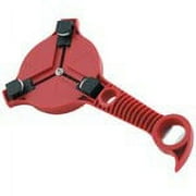 Kuhn Rikon 5-in-1 Multipurpose Opener for Jars, Bottles, and Cans, Red