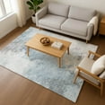thumbnail image 7 of Addison Rugs Mayfield Premium Machine Washable Transitional Abstract Sky Rectangle Rug, 9' X 12' Machine Washable Transitional Abstract Sky Oversized Sherpa Throw Blanket, 7 of 7