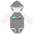 thumbnail image 3 of Inktastic Love Train Boys or Girls Long Sleeve Baby Bodysuit, 3 of 5