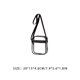 thumbnail image 4 of Wosthever Bolso cruzado Bolso portátil impermeable Paquete de monedero de almacenamiento de teléfono móvil Ropa Deportiva, Zapatos 20x15x4.6 cm Klein, 4 of 6