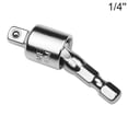 thumbnail image 2 of Porfeet Universal 360 Degree Swivel Connector Hex Square Wrench Socket Adapter Fit Tool(1/4 inch), 2 of 9