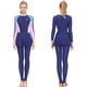 thumbnail image 1 of Traje de baño de una pieza para mujer, traje de surf de manga larga, pantalones nuevos, traje de buceo, traje de baño conservador, 1 of 5