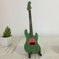 thumbnail image 2 of 1/6 Modelo de Guitarra Eléctrica Miniatura con Decoración de Soporte de Navidad N.  degree 5 CUTICAT Bajo Eléctrico Dollhouse, 2 of 8