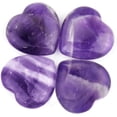 thumbnail image 3 of Marrywindix 15 Packs 0.8 Inch Healing Crystal Natural Heart Love Carved Palm Worry Stone Chakra, 3 of 7