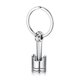 thumbnail image 1 of Engine Piston Keyring Keychain Metal Cool Car Keyring Purse Bag Pendant Decoration Creative Gift Party Favor (Silver), 1 of 2