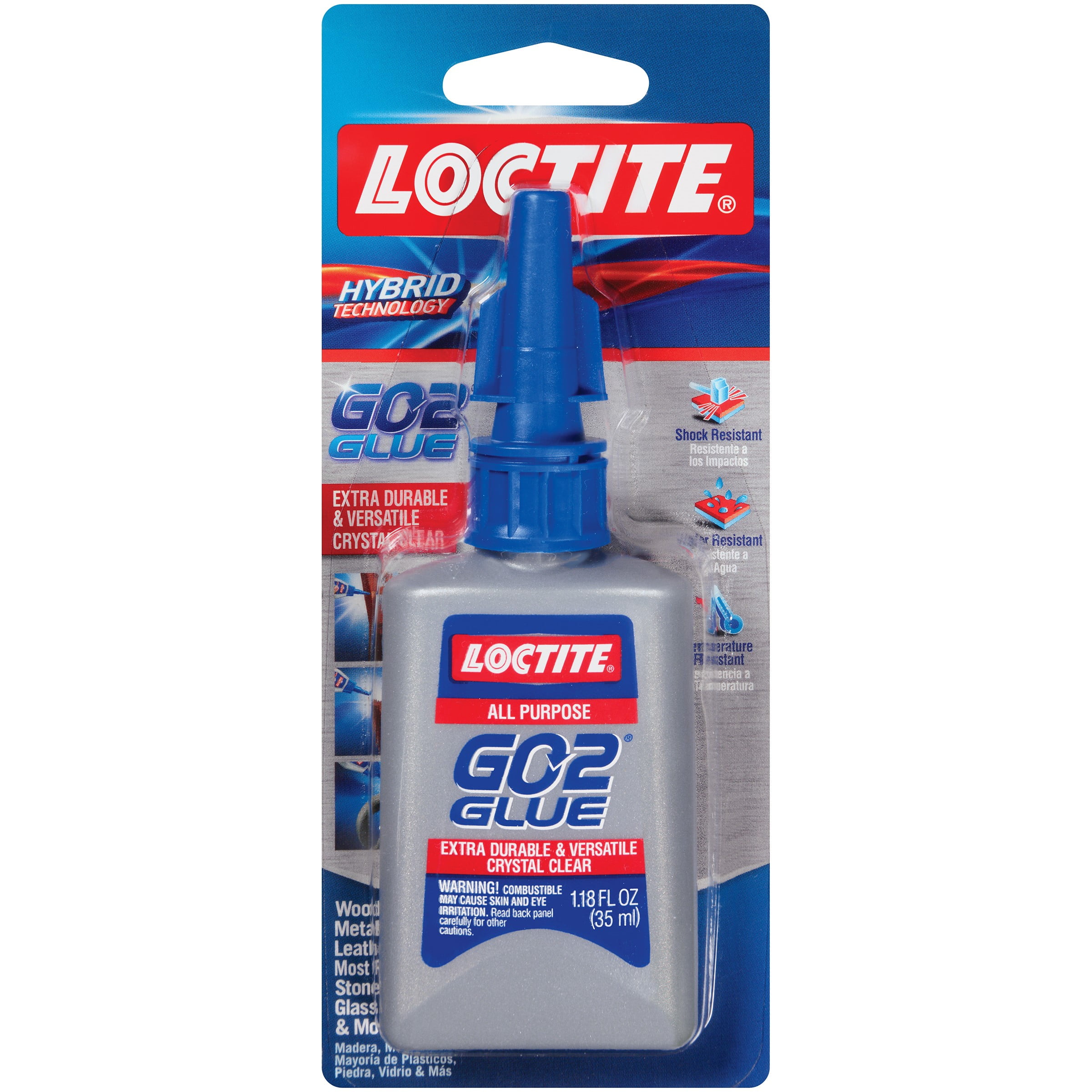 Loctite Go2 Glue, 1.18 oz, Clear