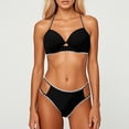 thumbnail image 2 of Toimothcn Womens Bathing Suits 2025 Solid Color Tank Top Sexy Bikini Sets Two Piece Set Swimsuit Soft Womens Swimming Clothes, 2 of 3