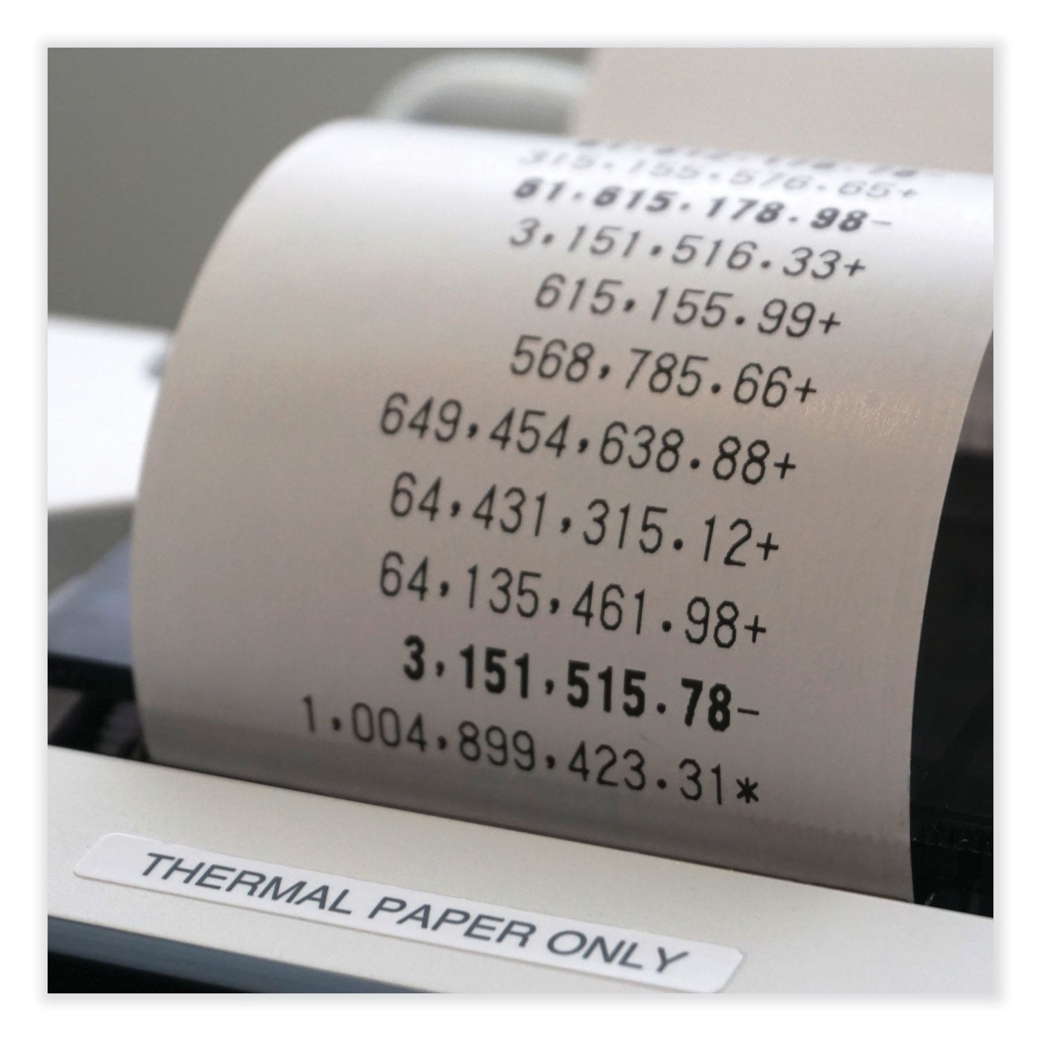 Sharp Calculators EL-T3301 Black Print Thermal Printing Calculator