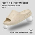 thumbnail image 3 of Ecetana Unisex Slides Sandals Soft Thick Sole Non-Slip Pillow Sandals House Slides for Women Men, 3 of 6
