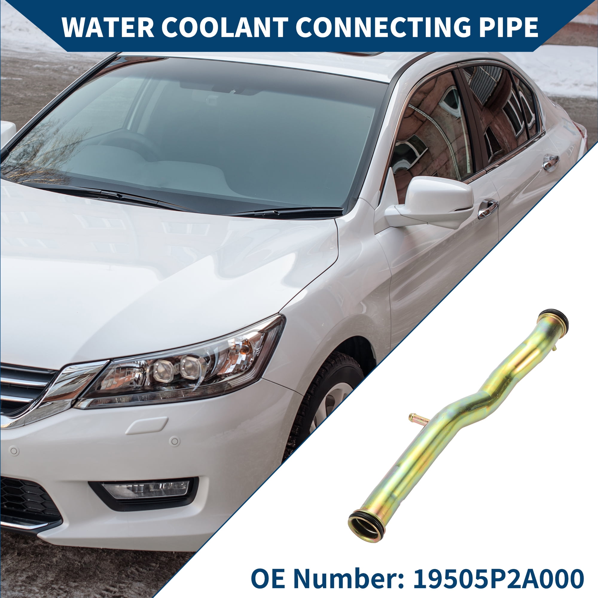 Unique Bargains Water Coolant Connecting Pipe For Honda Civic 1.6L 1996-2000 Engine Hose