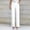 Z001-White, variant on Pants for Women High Waisted Elastic Solid Straight Leg Office Travel Trousers with Pockets Business Casual Loose Fit Slacks