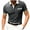 Gray, variant on Mlzmgr T Shirts for Men V Neck Short Sleeve Shirts with Pockets Moisture Wicking Business Casual Work Shirts
