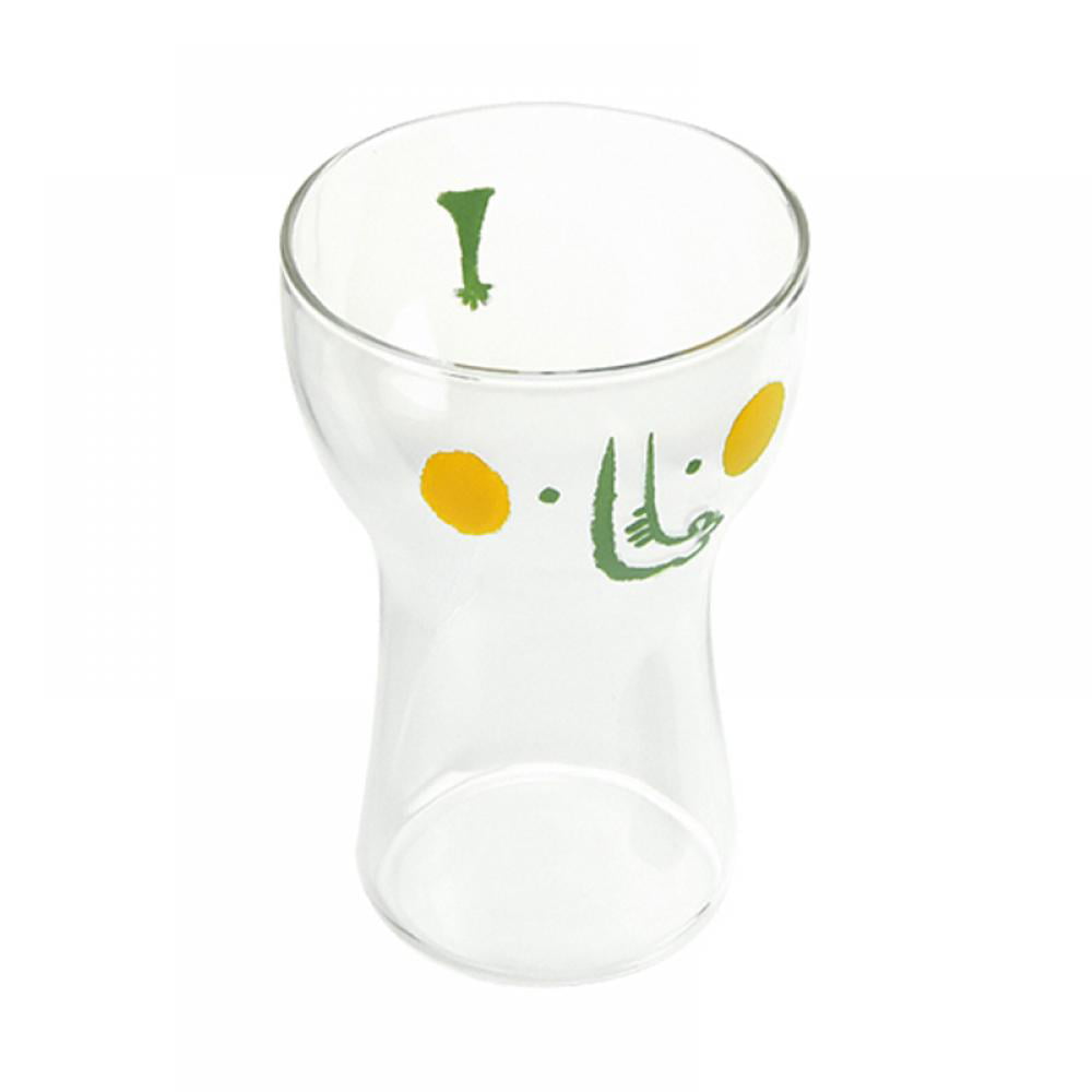 Drink Water Juice Drinking Glasses   Cartoon Collection Perfect  for Home, Restaurants and Parties Dishwasher Safe 
