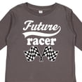 thumbnail image 4 of Inktastic Future Racer Car Racing Boys or Girls Long Sleeve Toddler T-Shirt, 4 of 5