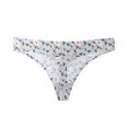 thumbnail image 1 of Tanga de cintura para niña de una pieza, transpirable, con estampado sin costuras, sexy y seductor, 1 of 6
