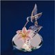 thumbnail image 2 of Figura de cristal de colibrí y lirio, 2 of 6