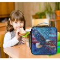 thumbnail image 6 of Square Insulated Lunch Bag Leak-proof Lunch Box for Outdoor Work Picnic10.5*3.5*9.5 Eagle Beneath The Marbled Sky, 6 of 6