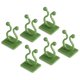 thumbnail image 1 of Uxcell Plant Clips, Climbing Fixture Sticky Hook Self Adhesive Binding Clip, Green 100 Pack, 1 of 1