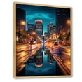 thumbnail image 2 of Designart "Beautiful Cityscape of New Orleans" Cityscapes Floater Framed Wall Art Print, 2 of 7