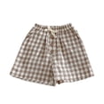 thumbnail image 3 of SROBPTY Toddler Boys Summer Shorts Print Drawstring Button Loose Pants for Daily Wear, 3 of 5