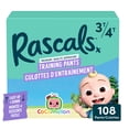 thumbnail image 1 of Culottes d’apprentissage CoComelon Rascals, Taille 3T–4T, 108 unités, 1 of 8