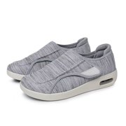 Diabetic Shoes for Men and Women, Extra Wide Adjustable Slip-On Shoes for Swollen Feet, Walking Shoes for Neuropathy, Easy On Off